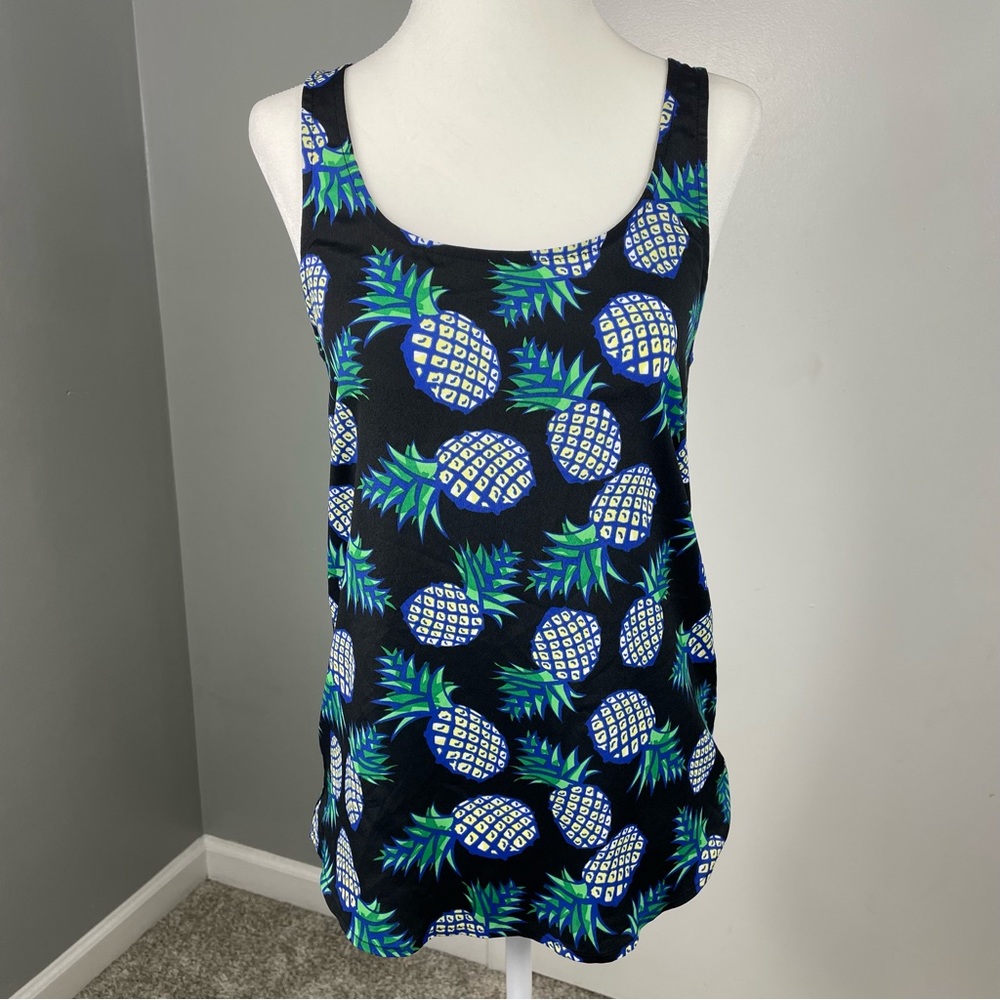 Blaque Label ||‎ Pineapple Tank Top Size S